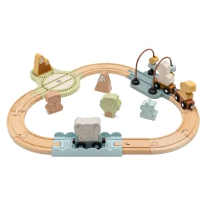 Jollein Set de Train en bois - Jollies