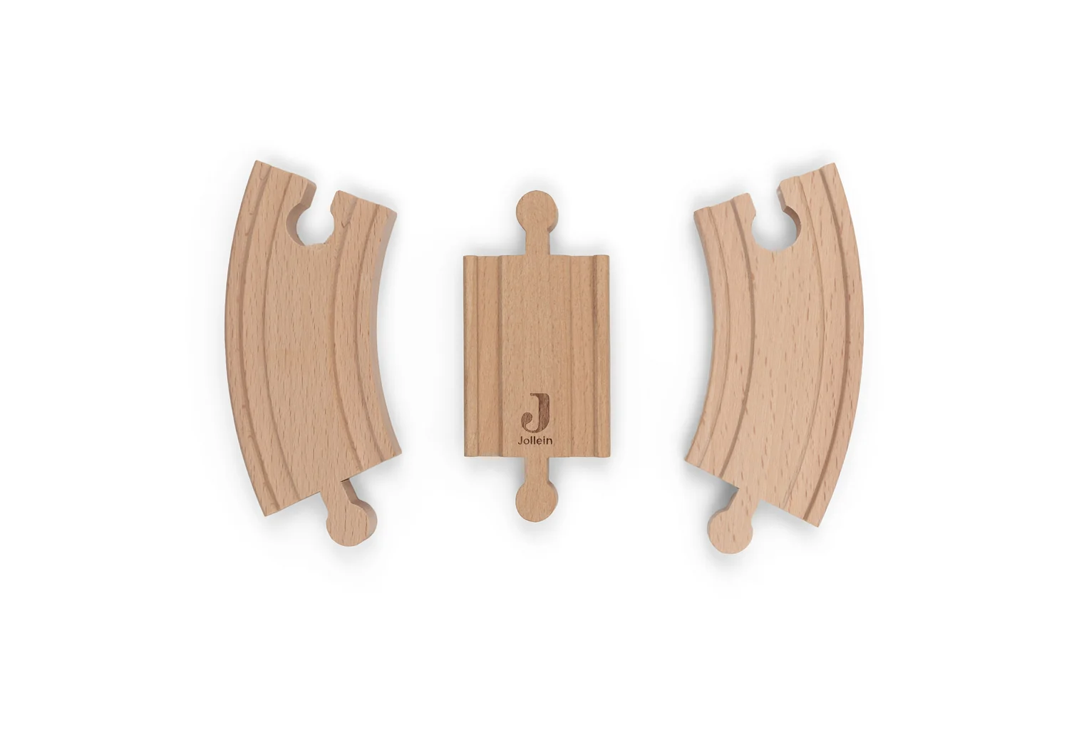 Jollein Set de Train en bois - Jollies – Image 2