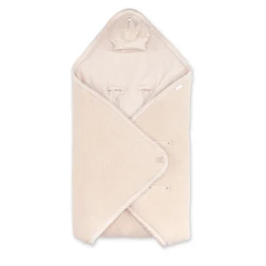 Bemini Nid d'ange Biside ouatiné 0-12m Pady teddy jersey - Ficelle