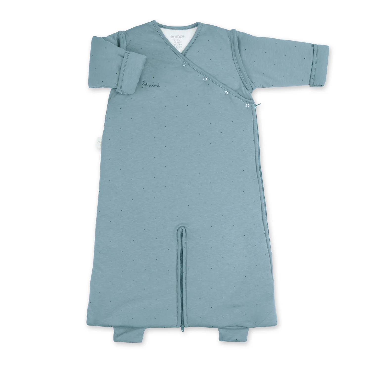 Bemini Gigoteuse jambes séparables 4-12m hiver TOG 2.5 - Choux - Bleu