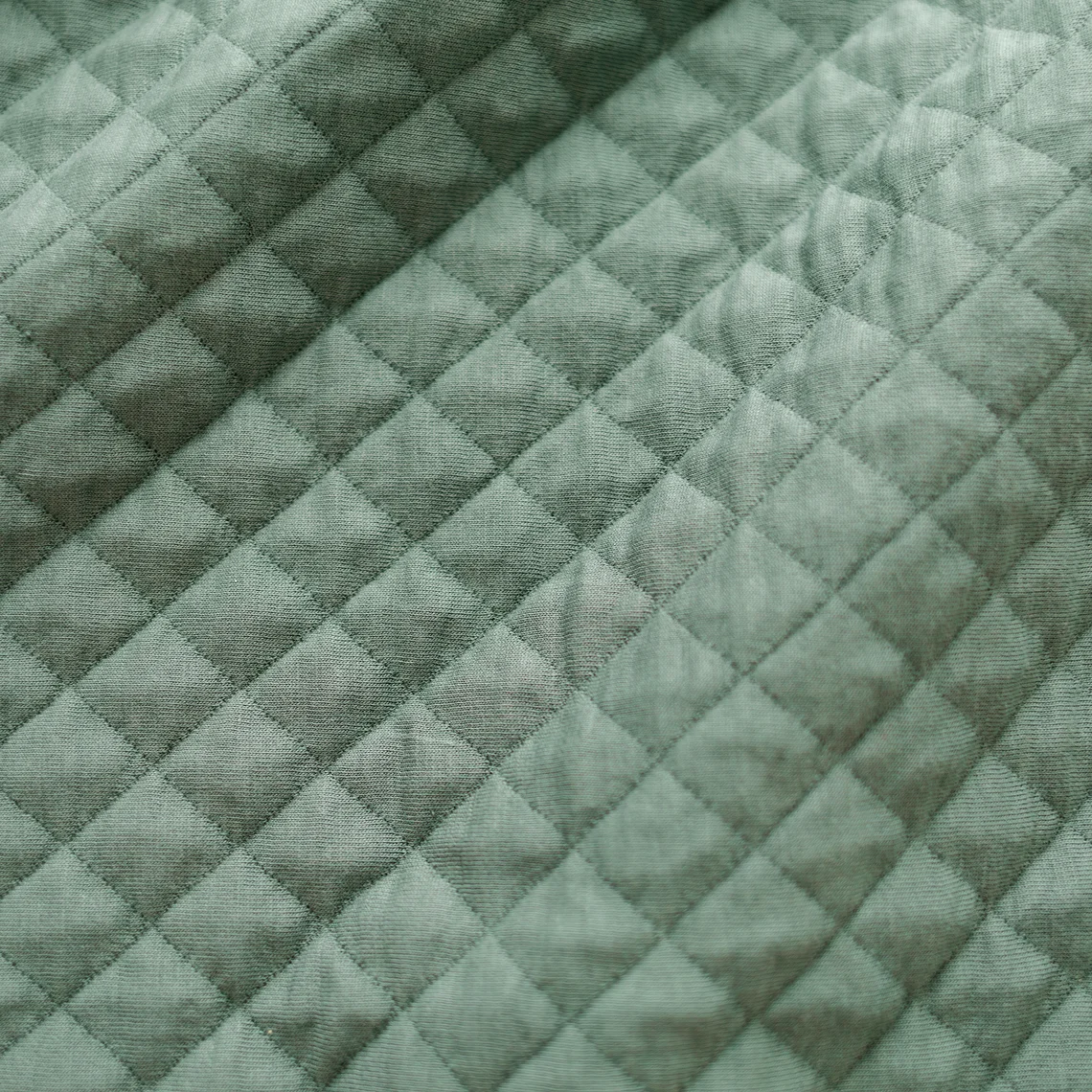 Bemini Bavoir waterproof 37cm Pady quilted jersey - Green – Image 4
