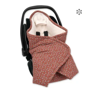Bemini Nid dange bebe poussette et siege auto 0-12m Teddy bien chaud - Heidi Carmin