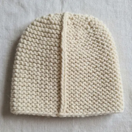 Ma Petite Laine Bonnet Évolutif 0-6 mois - Ecru