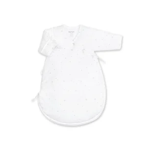 Bemini Gigoteuse avec moufles 0-1m hiver TOG 3 Cocon bien chaud Stars ecru
