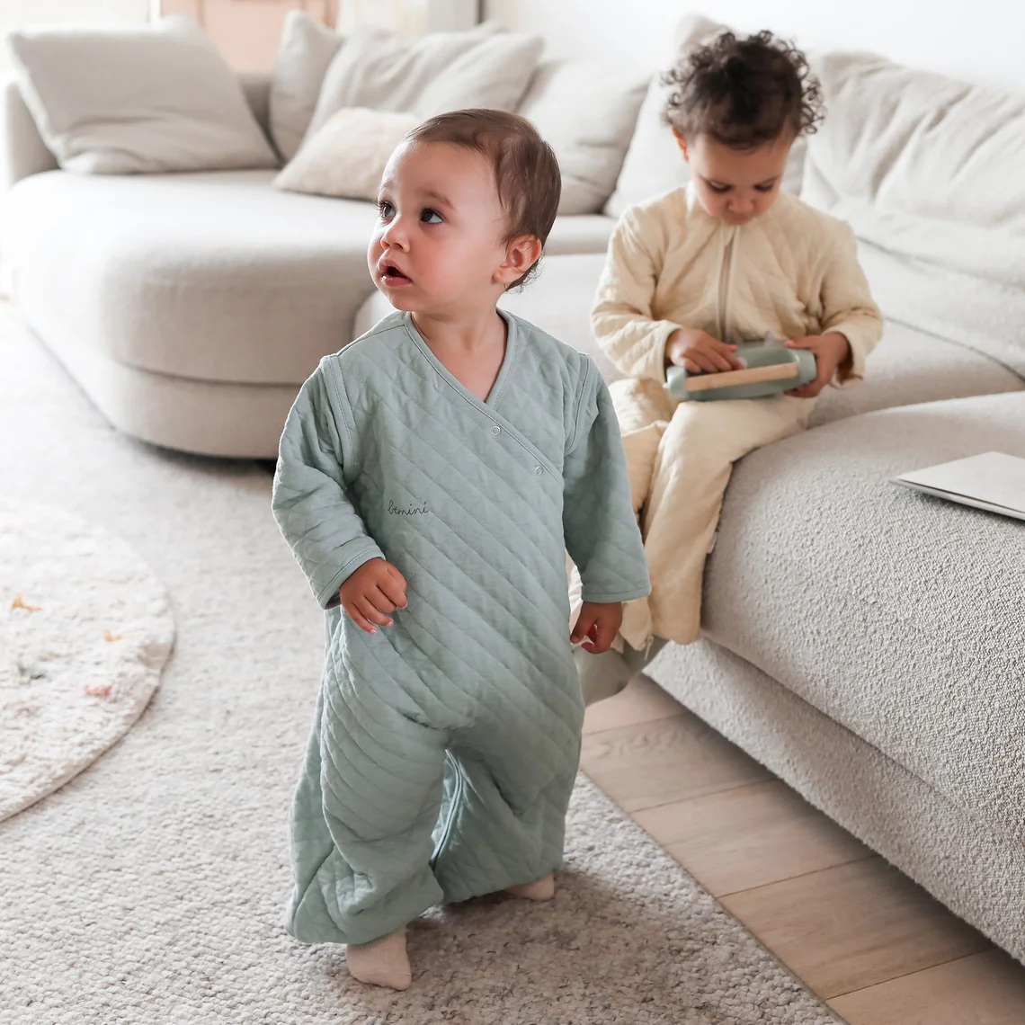 Gigoteuse jambes séparables 4-12m tog 1.5 Pady quilted - Lunar – Image 5