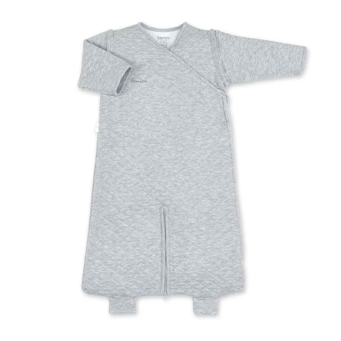 Gigoteuse jambes séparables 4-12m tog 1.5 Pady quilted - Mix gris