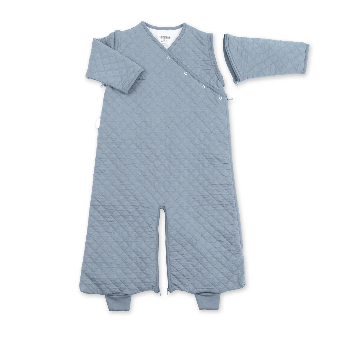 Gigoteuse jambes séparables 4-12m tog 1.5 Pady quilted - Stone – Image 2