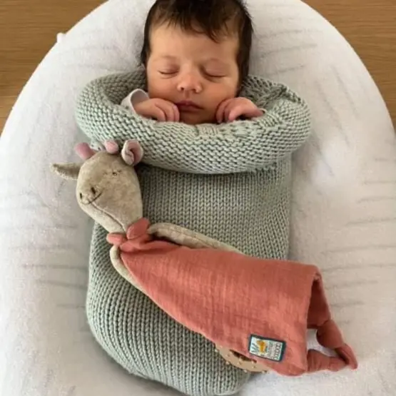 Ma Petite Laine Cocon Premium 100% Mérinos - Vert Laine - T1 Naissance – Image 3