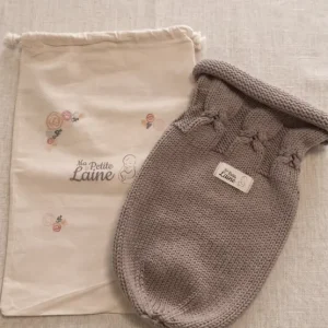 Ma Petite Laine Cocon Premium 100% Mérinos - Marron - T1 Naissance