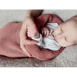 Ma Petite Laine Cocon Premium 100% Mérinos - Terracotta - T1 Naissance