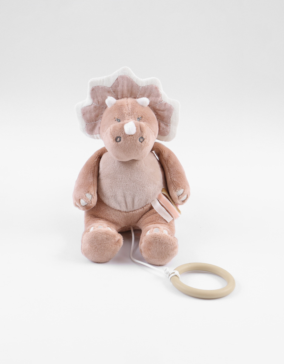 Noukie's Peluche mini musicale Popsie en Veloudoux®, blush/rose poudré – Image 2
