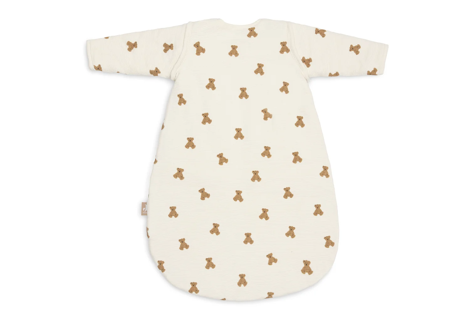 Jollein Gigoteuse avec manches amovibles - Mini Teddy Bear - Little Waffle - Taille 60 cm – Image 2