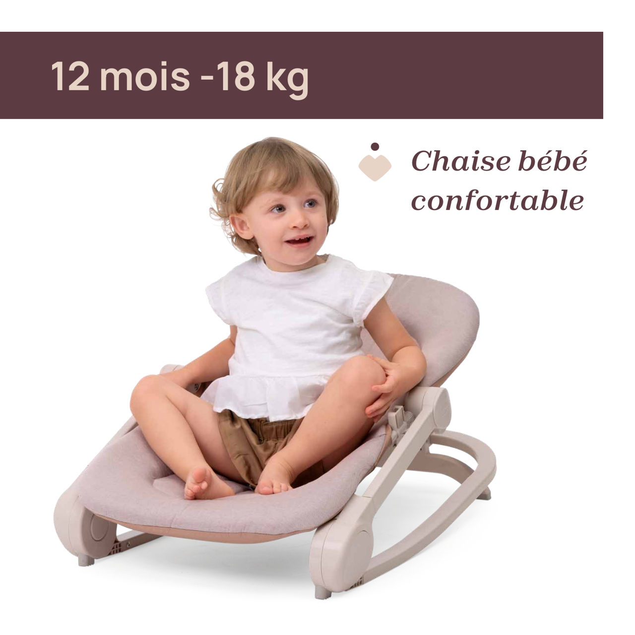 Chicco Transat Magia - Terracotta – Image 3