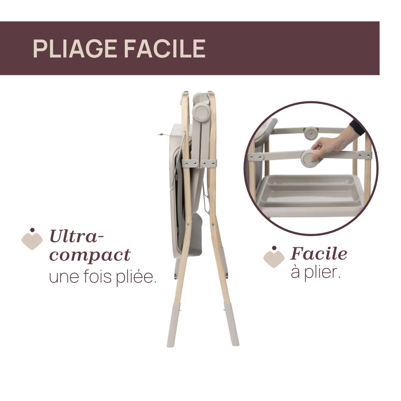 Baignoire et table à langer Chicco Soft Bubble Armonia - Scandinavian – Image 2