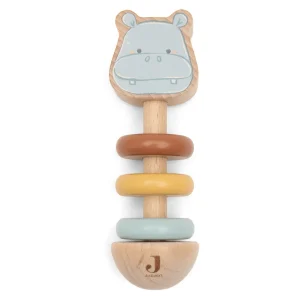 Jollein Hochet en bois - Jollies - Hippo Happy
