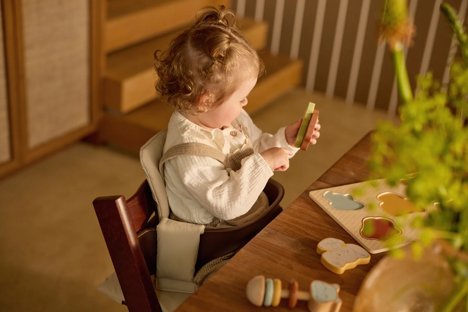 Jollein Hochet en bois - Jollies - Hippo Happy – Image 3