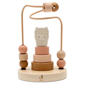Jollein Boulier spirale/empilable en bois - Jollies - Alpaga