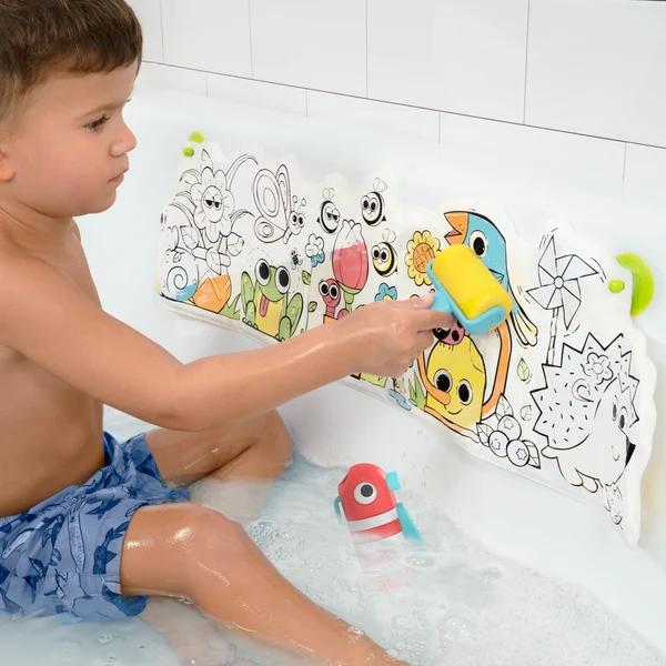 Yookidoo – Livre de bain magique à colorier avec de l'eau – Spray 'N' Roll – Image 3