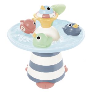 Yookidoo – Fontaine de bain interactive avec course de canards – Boho