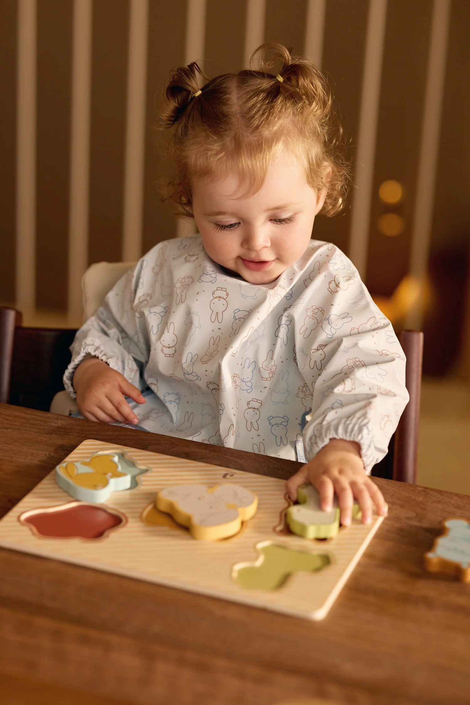 Jollein Puzzle de formes en bois - Jollies – Image 3