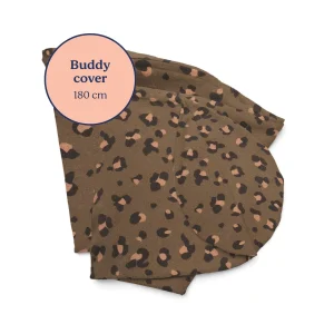 Buddy - Housse de coussin de maternité - Léopard bronze