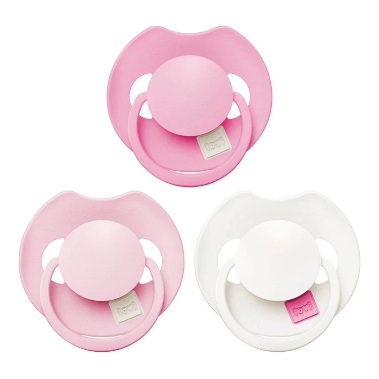 Sucette Difrax Dynamique 0-6 mois Prime Tutti Frutti - Peony pink