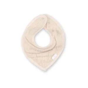 Bavoir Bemini Bemini Bavoir 25cm Gaze douce waterproof en Oeko-Tex - Ficelle