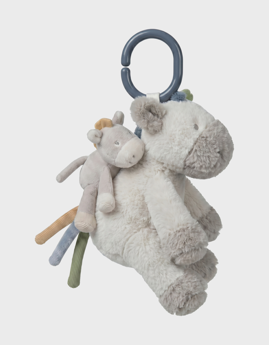 Noukie's Peluche musicale poney Lino & bébé