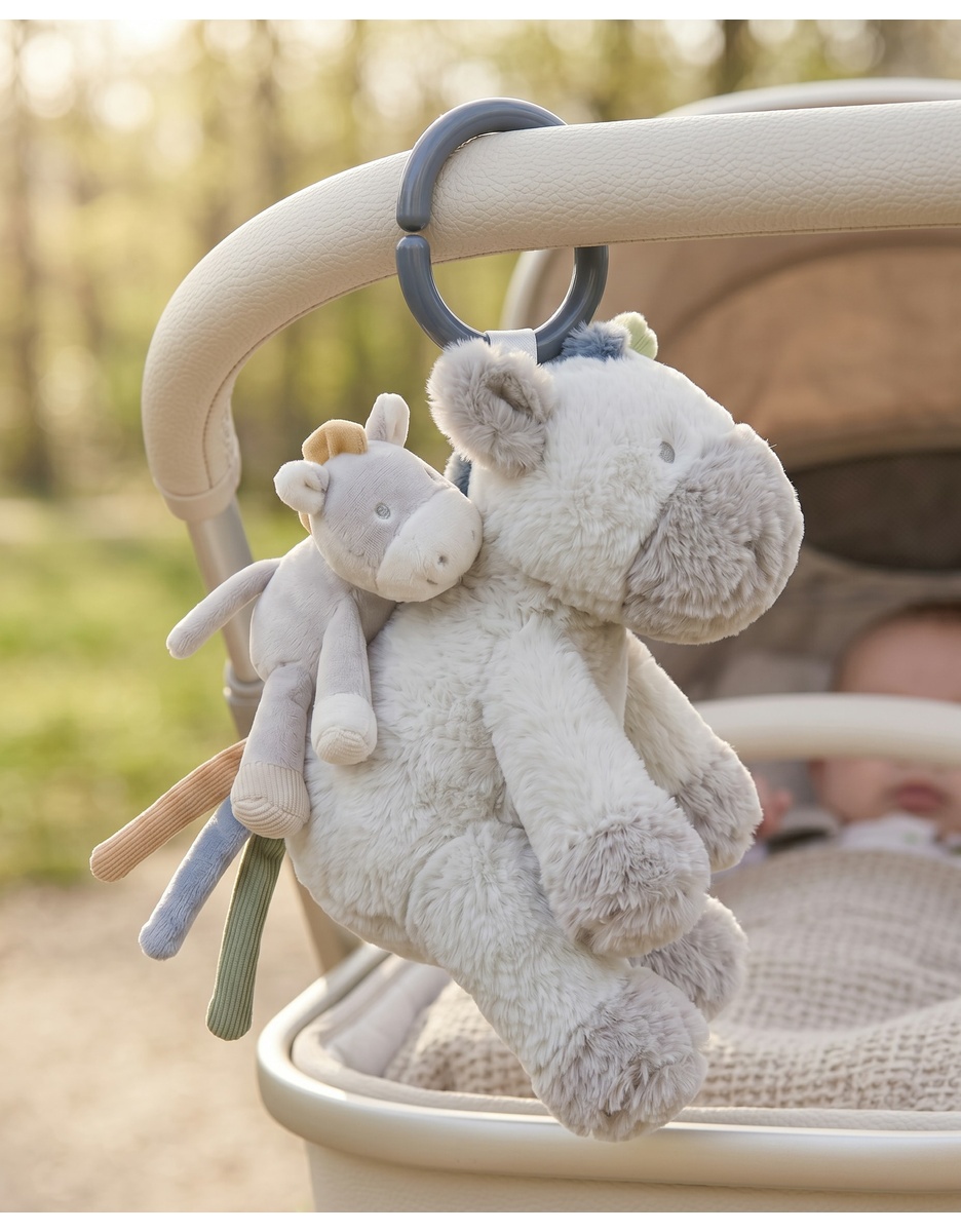 Noukie's Peluche musicale poney Lino & bébé – Image 2