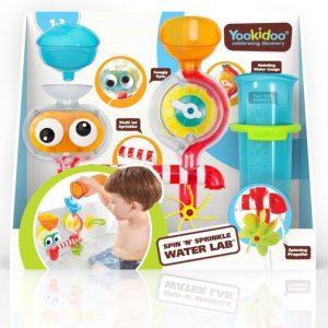 Yookidoo – Laboratoire d'eau interactif pour le bain – Transparent